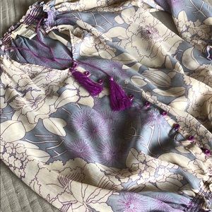 Beautiful floral print blouse